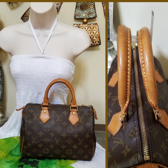 Authentic Louis Vuitton Speedy 25 - Picture 6 of 8